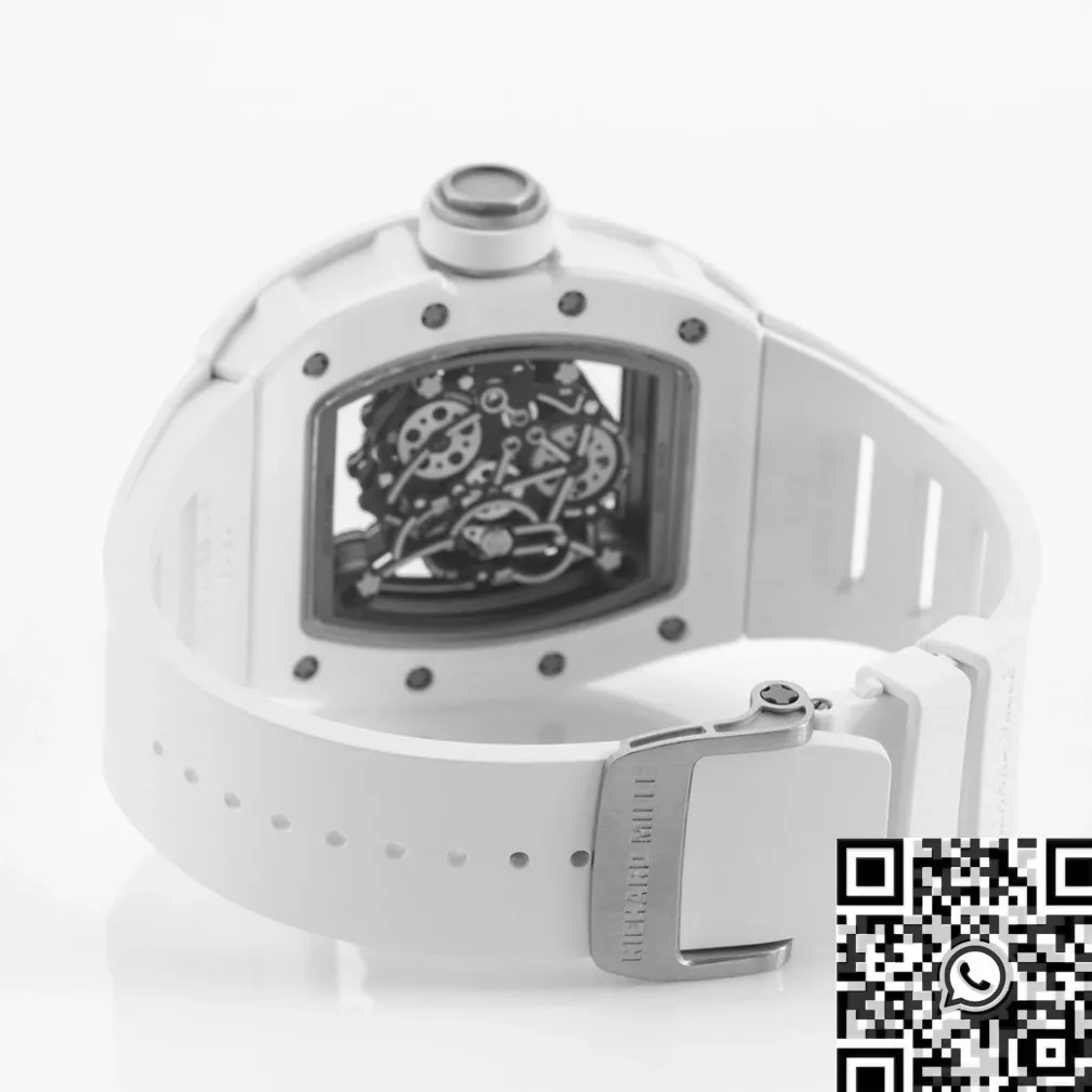 Richard Mille RM055 White Ceramics Watch KV Factory Attractive 2567