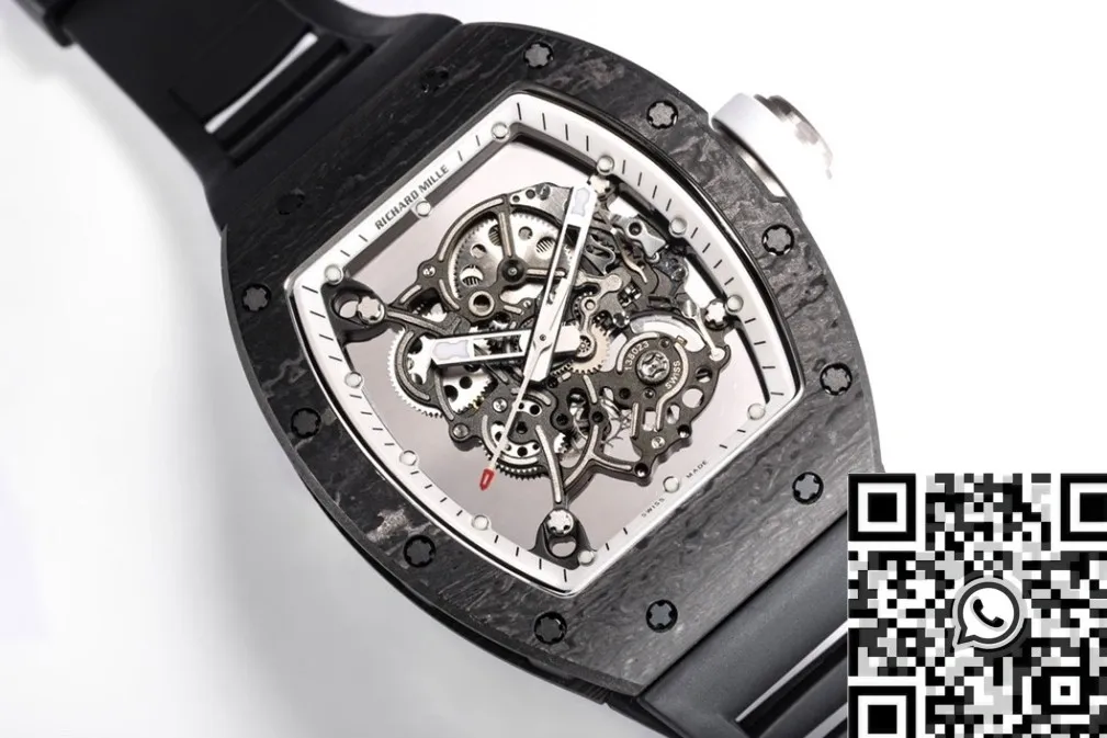 Richard Mille RM055 White Dial Watch BBR Factory WellDesigned 2581