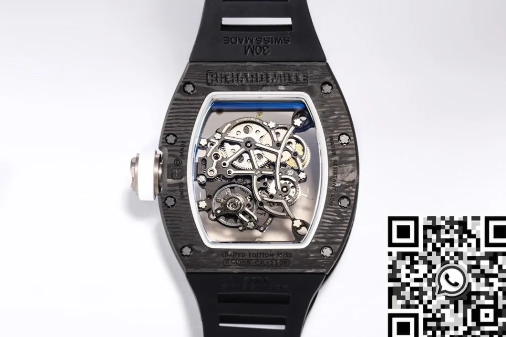 Richard Mille RM055 White Dial Watch BBR Factory WellDesigned 2581