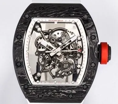 Richard Mille RM055 White Rubber Strap Watch BBR Factory UrbanChic 2579