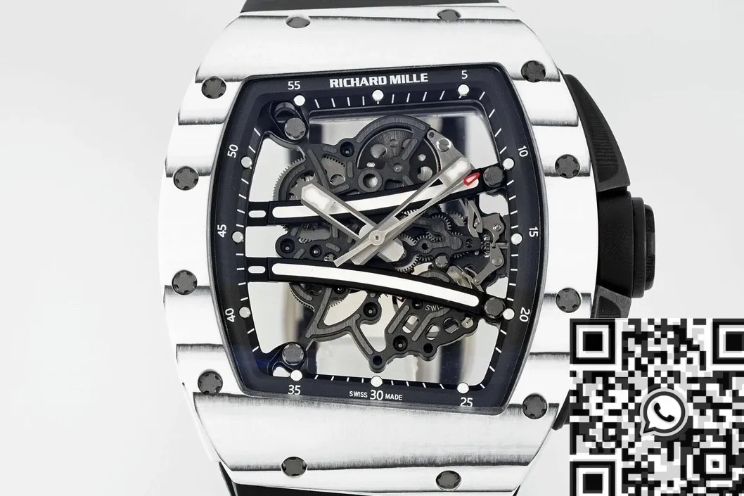 Richard Mille RM061 Carbon Fiber Hollow Dial Watch ZF Factory Resilient 2282