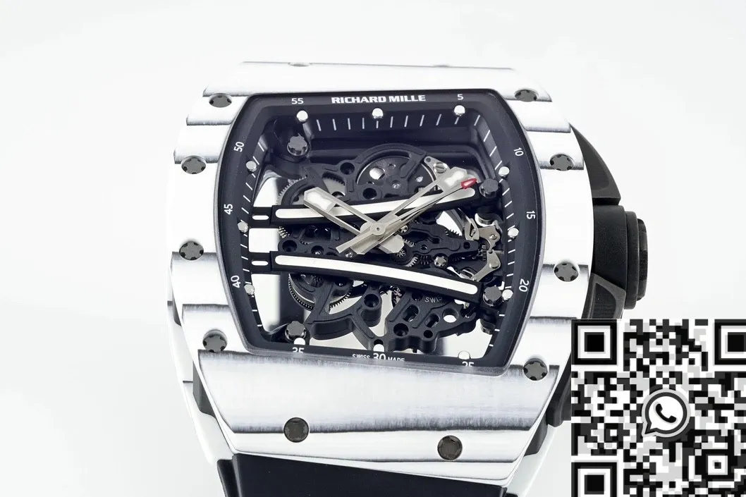 Richard Mille RM061 Carbon Fiber Hollow Dial Watch ZF Factory Resilient 2282