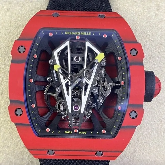 Richard Mille RM27-03 Tourbillon Red Carbon Fiber Watch BBR Factory TechFriendly 2592