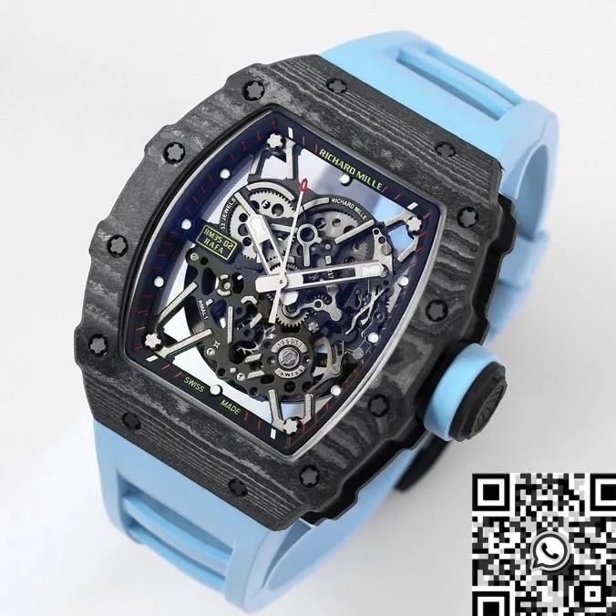 Richard Mille RM35-02 Blue Strap Watch BBR Factory Popular 2590