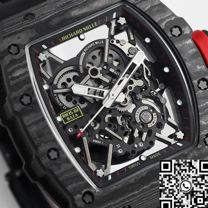 Richard Mille RM35-02 Carbon Fiber Case Watch BBR Factory Fashionable 2587