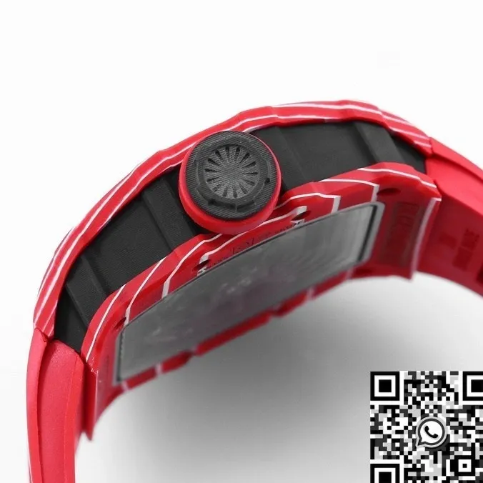 Richard Mille RM35-02 Red Carbon Fiber Case Watch BBR Factory DailyWear 2588