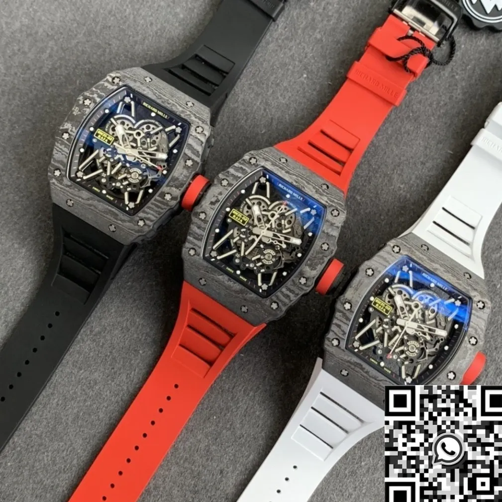 HighQuality Richard Mille RM35-02 Red Strap Watch ZF Factory 2287