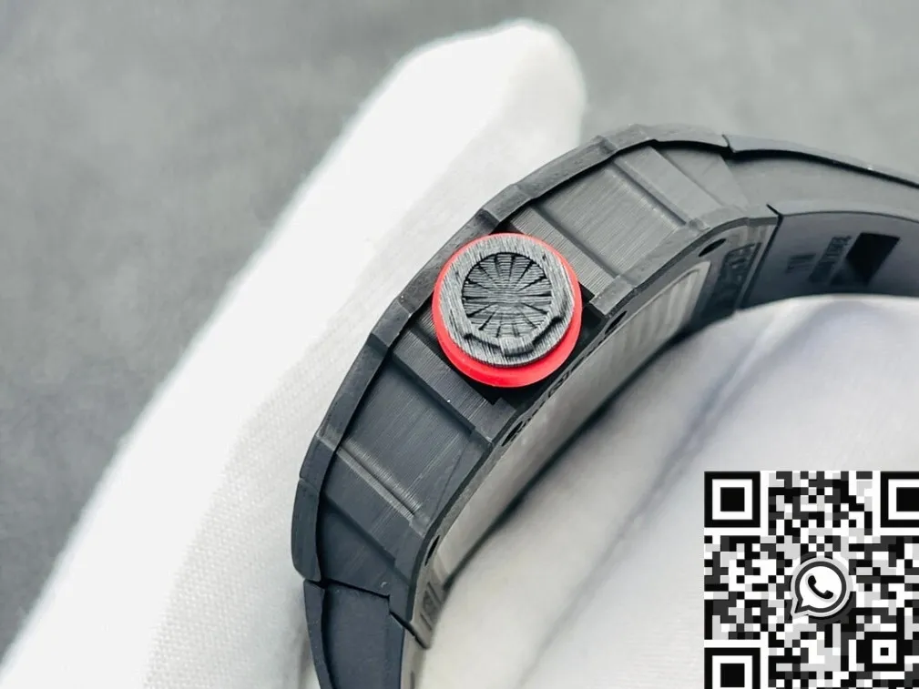 Snug Richard Mille RM35-02 V3 Black Rubber Strap Watch ZF Factory 2289
