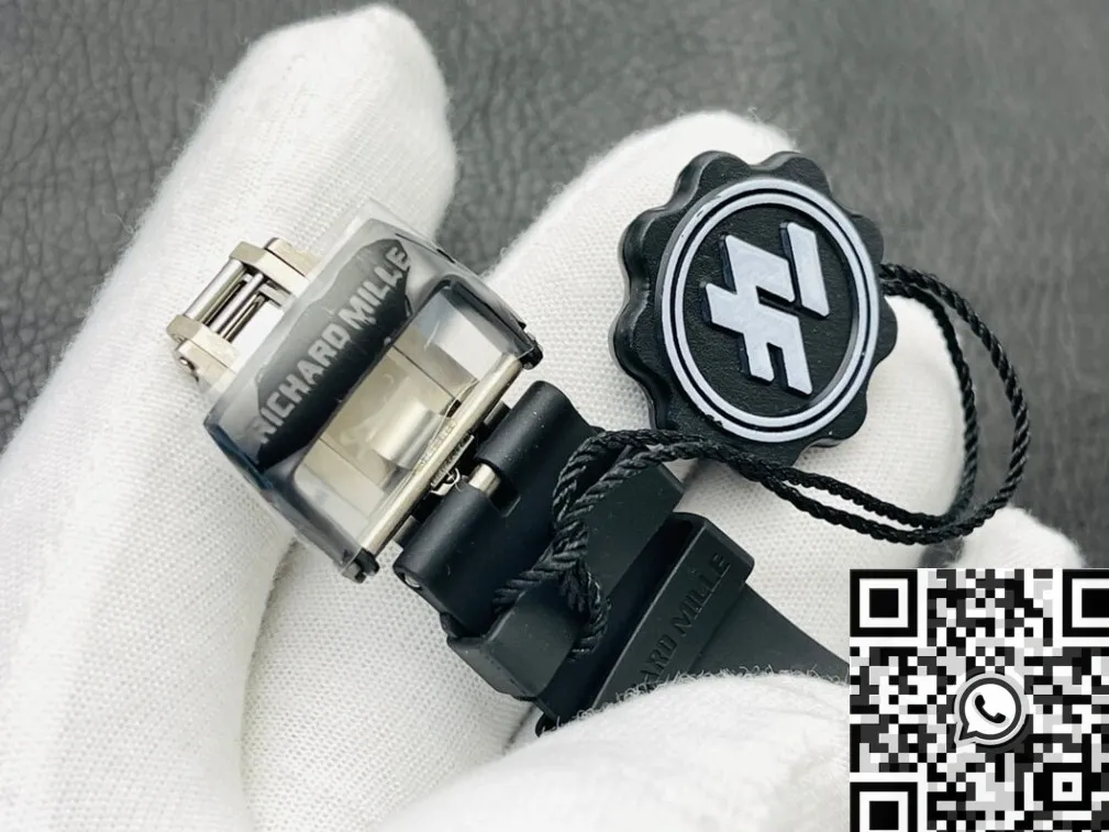Snug Richard Mille RM35-02 V3 Black Rubber Strap Watch ZF Factory 2289