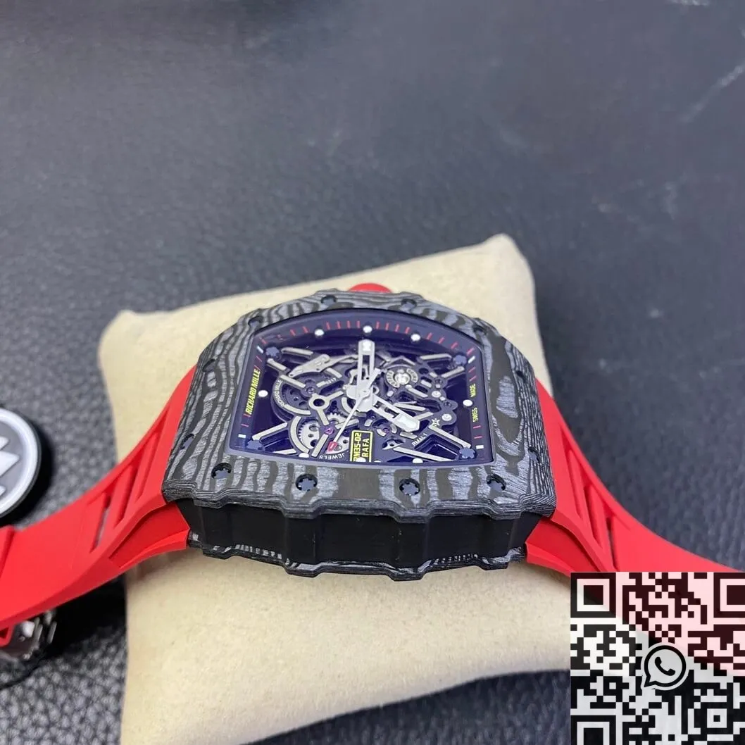 WaterResistant Richard Mille RM35-02 V3 Red Rubber Strap Watch ZF Factory 2288