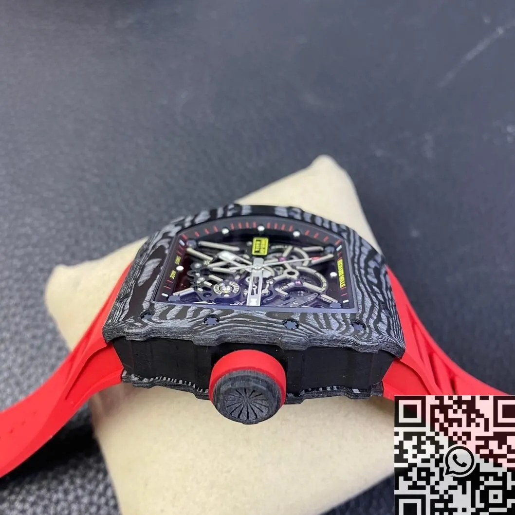 WaterResistant Richard Mille RM35-02 V3 Red Rubber Strap Watch ZF Factory 2288