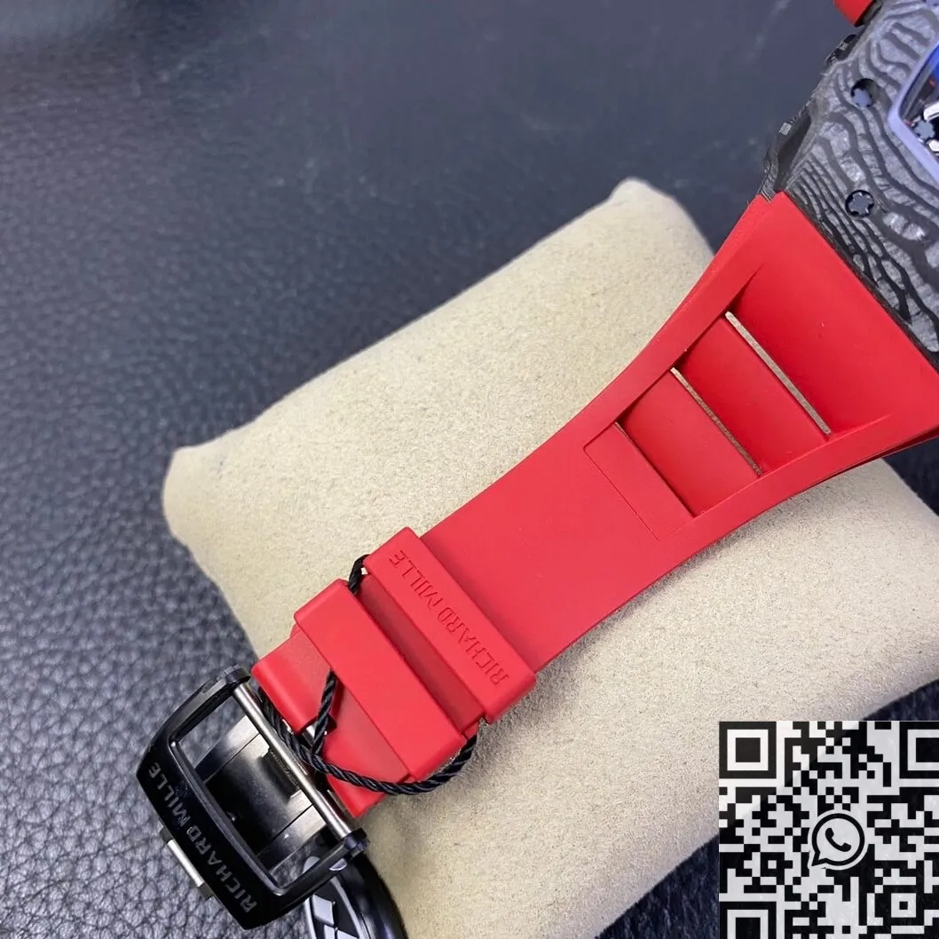 WaterResistant Richard Mille RM35-02 V3 Red Rubber Strap Watch ZF Factory 2288