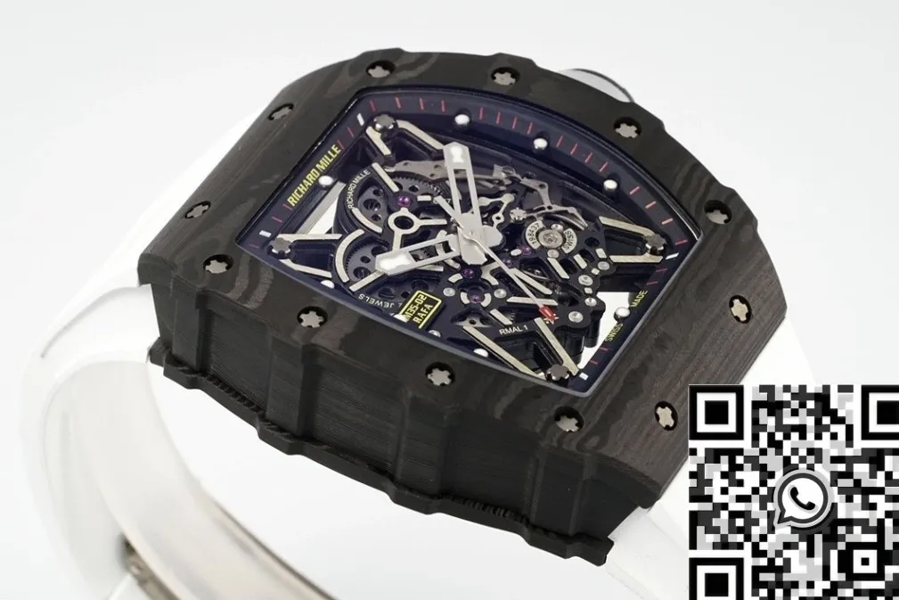 Richard Mille RM35-02 V3 White Rubber Strap Watch ZF Factory Youthful 2290