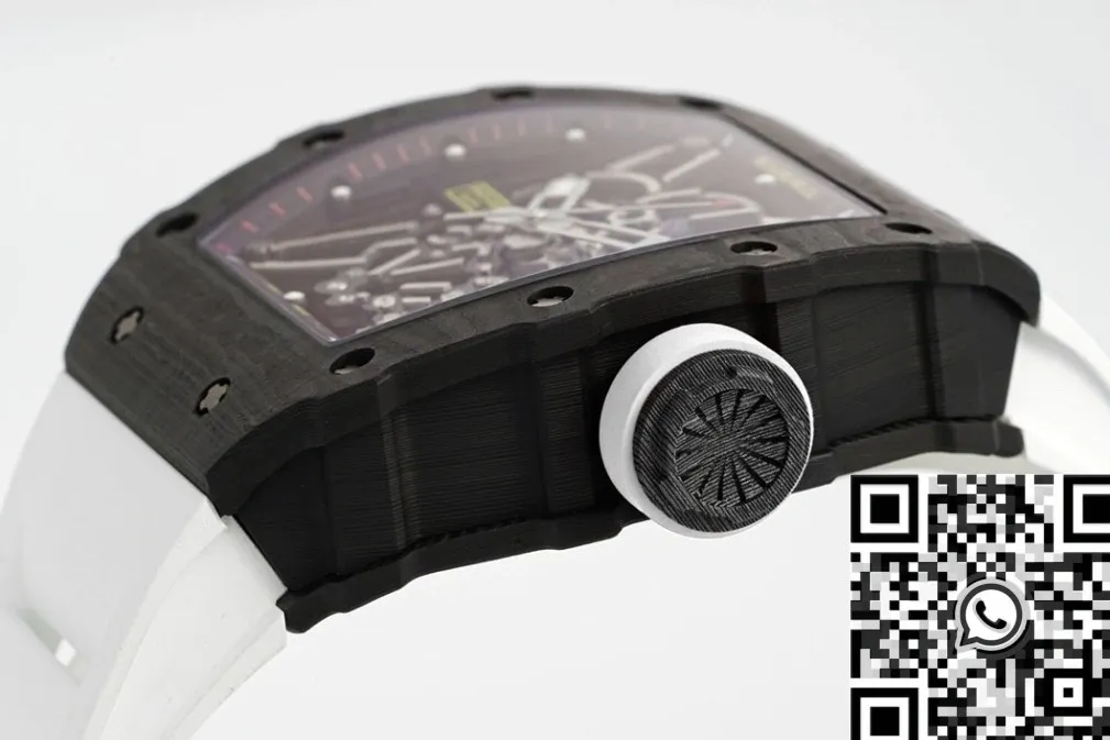 Richard Mille RM35-02 V3 White Rubber Strap Watch ZF Factory Youthful 2290