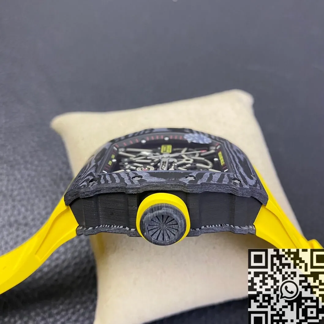 Richard Mille RM35-02 V3 Yellow Rubber Strap Watch ZF Factory ZeroBulk 2293