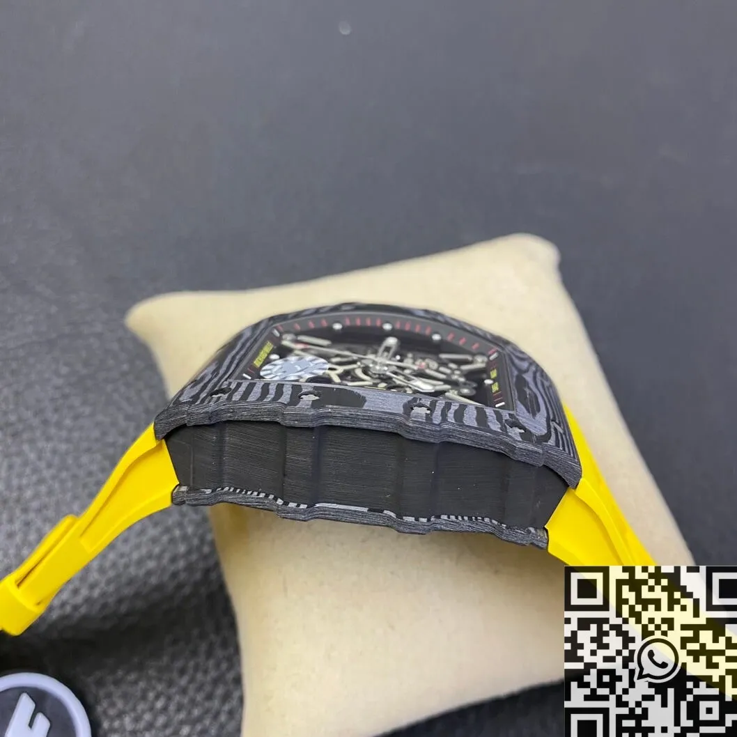 Richard Mille RM35-02 V3 Yellow Rubber Strap Watch ZF Factory ZeroBulk 2293