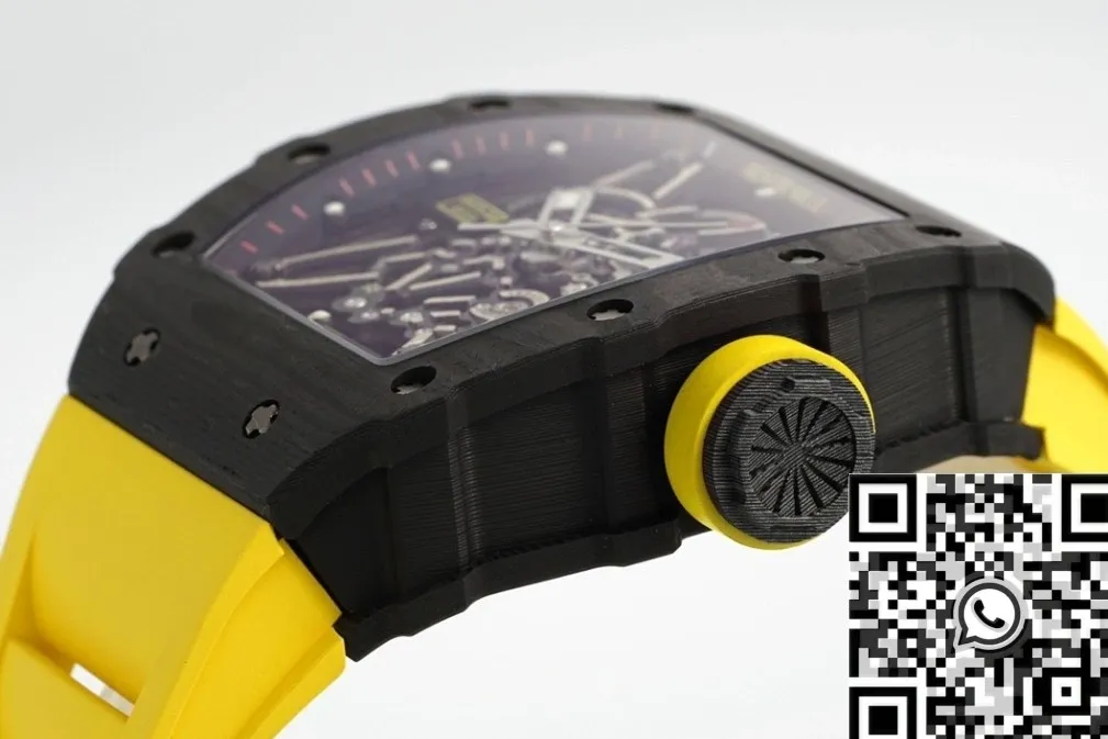 Richard Mille RM35-02 Yellow Strap Watch ZF Factory Youthful 2294