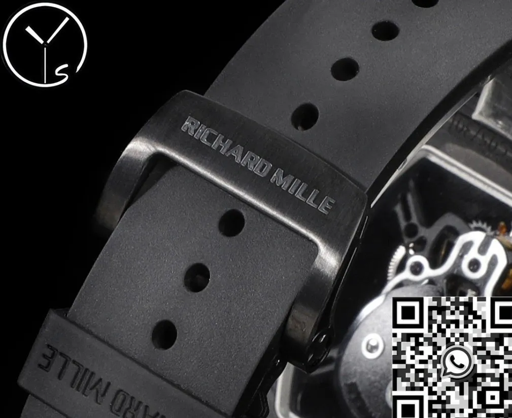 Richard Miller RM052 Black Carbon Fiber Case Watch YS Factory BestValue 2876