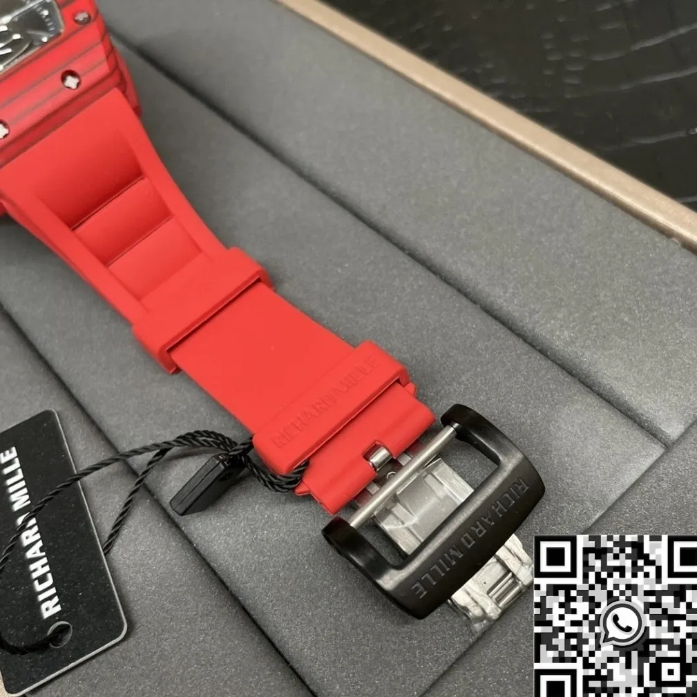 Supportive Richard Miller RM052 Red Carbon Fiber Case Watch YS Factory 2880