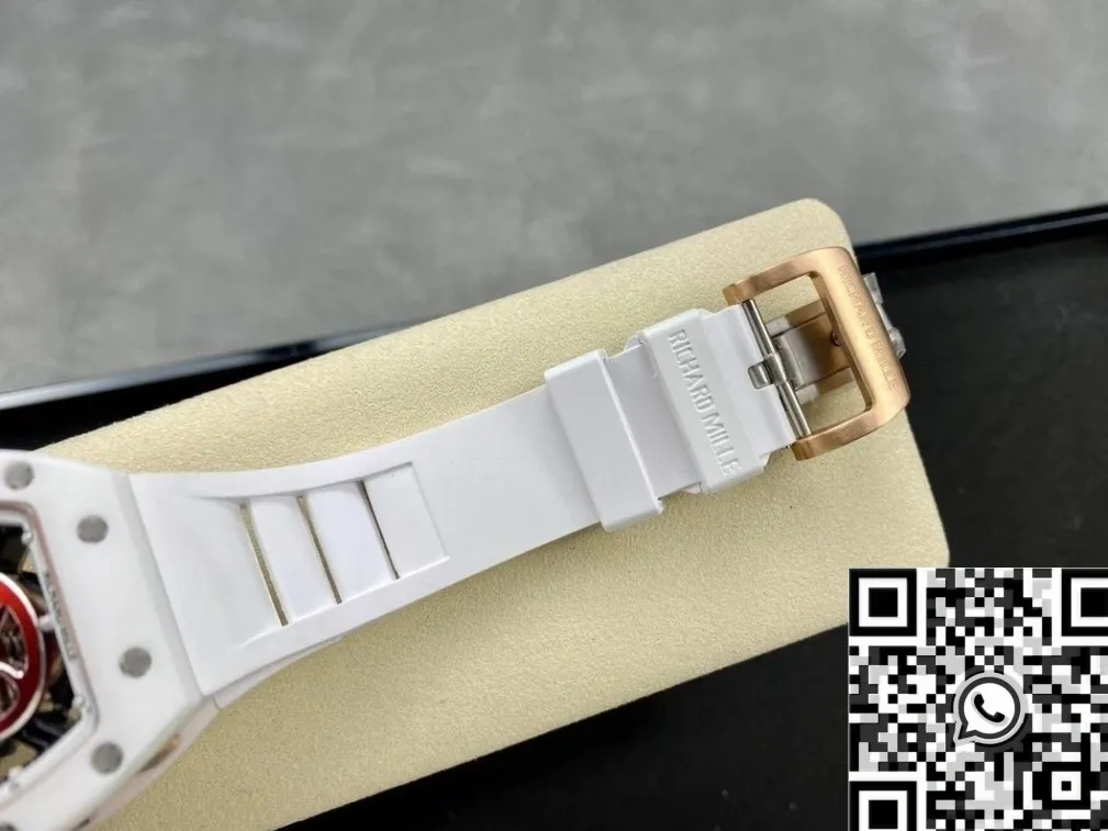 Tailored Richard Miller RM52-01 Tourbillon White Ceramic Case Watch YS Factory 2883