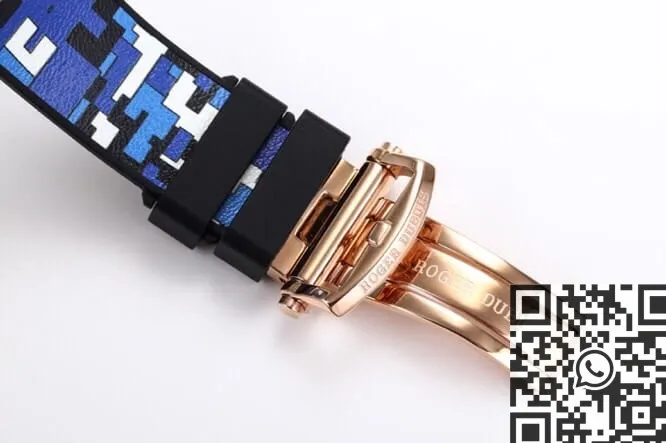 Roger Dubuis Excalibur RDDBEX0393 Blue Watchband BBR Factory DailyWear 2589