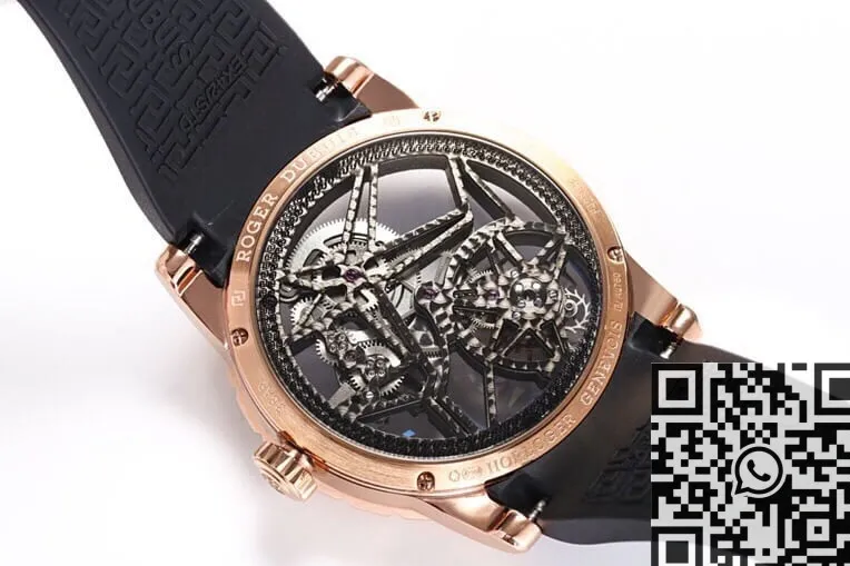 Roger Dubuis Excalibur RDDBEX0393 Blue Watchband BBR Factory DailyWear 2589