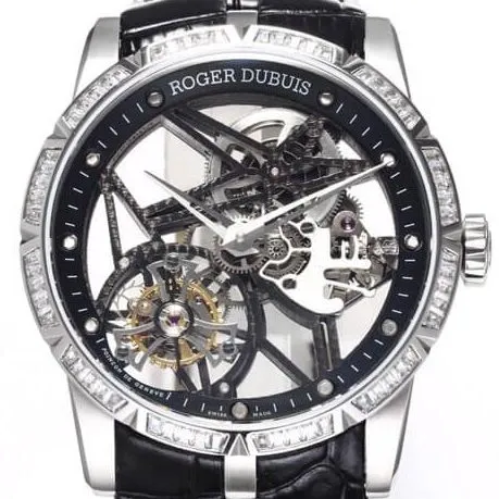 Roger Dubuis Excalibur RDDBEX0393 Diamond Case Watch BBR Factory Neat 2599