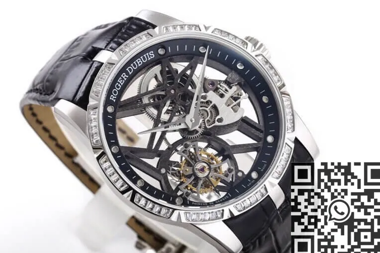 Roger Dubuis Excalibur RDDBEX0393 Diamond Case Watch BBR Factory Neat 2599