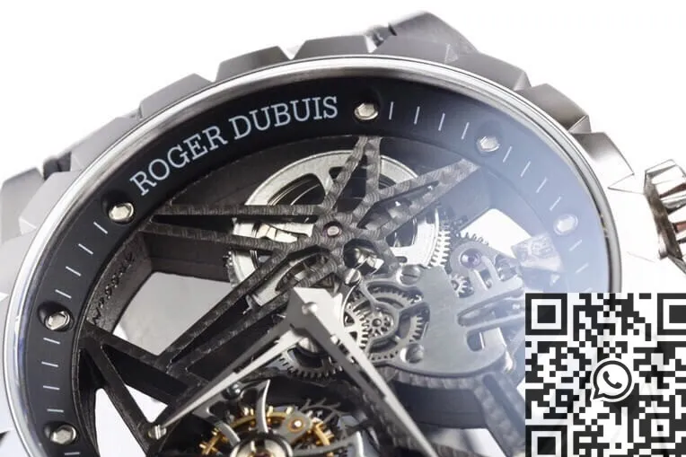 Roger Dubuis Excalibur RDDBEX0393 Grey Camouflage Strap Watch BBR Factory EasyCare 2597