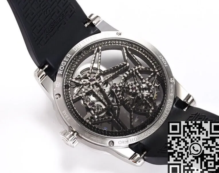 Roger Dubuis Excalibur RDDBEX0393 Grey Camouflage Strap Watch BBR Factory EasyCare 2597