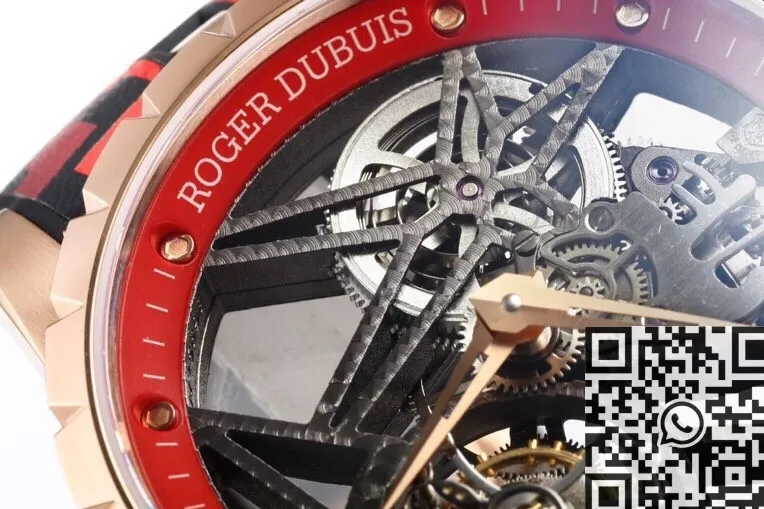 Roger Dubuis Excalibur RDDBEX0393 Red Camouflage Strap Watch BBR Factory Supportive 2603