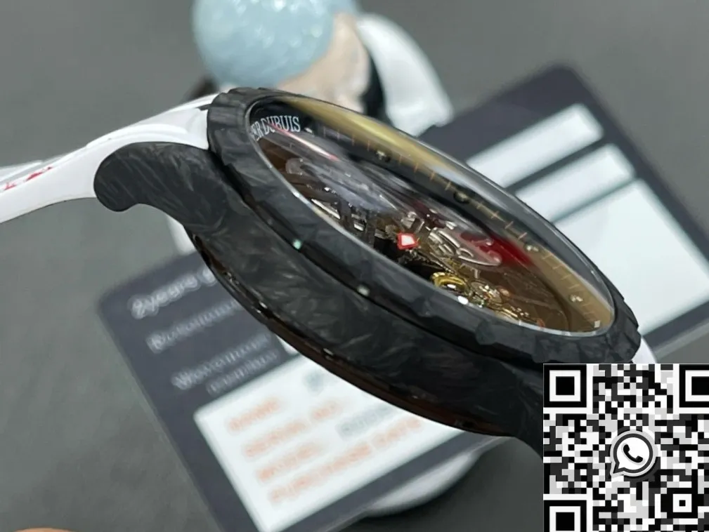 Chic Roger Dubuis Excalibur Spider DBEX0577 Carbon Fiber Watch Case BBR Factory 2602