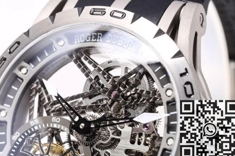 Roger Dubuis Excalibur Spider RDDBEX0479 Tourbillon Black Dial Watch BBR Factory EasyMatch 2600