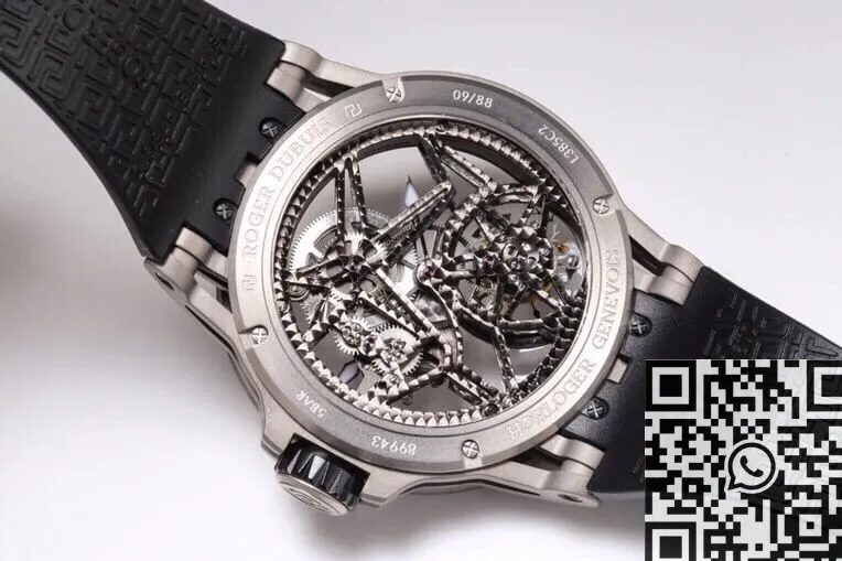 Roger Dubuis Excalibur Spider RDDBEX0479 Tourbillon Black Dial Watch BBR Factory EasyMatch 2600