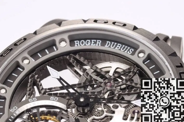 Sporty Roger Dubuis Excalibur Spider RDDBEX0479 Tourbillon Titanium Case BBR Factory 2610