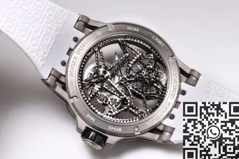 Sporty Roger Dubuis Excalibur Spider RDDBEX0479 Tourbillon Titanium Case BBR Factory 2610
