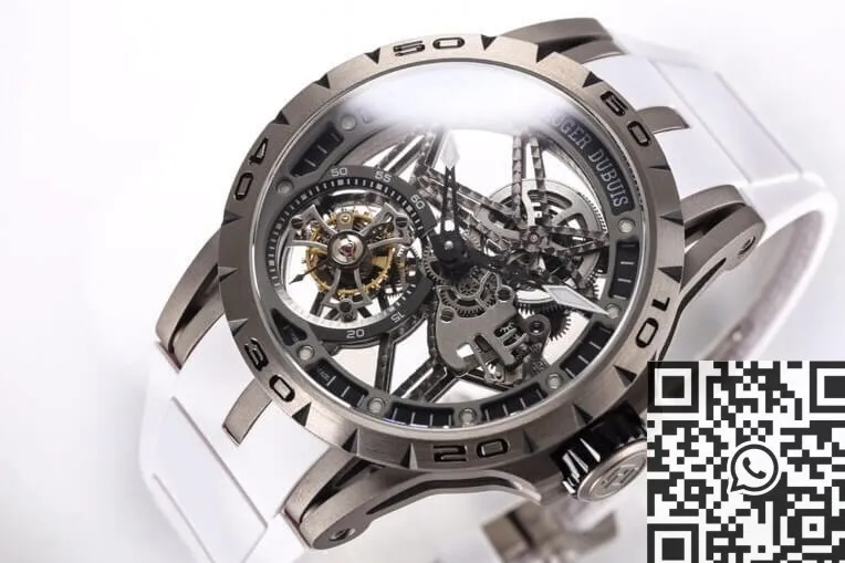 Sporty Roger Dubuis Excalibur Spider RDDBEX0479 Tourbillon Titanium Case BBR Factory 2610