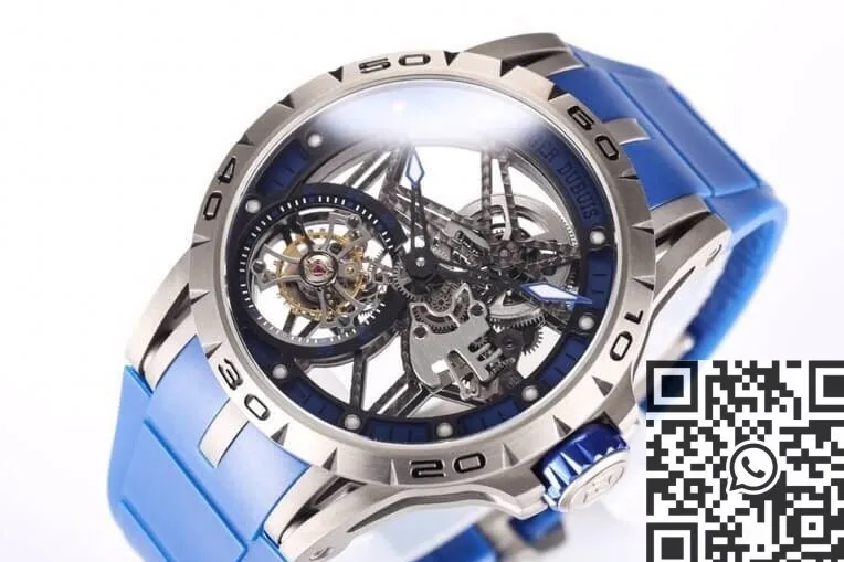Roger Dubuis Excalibur Spider RDDBEX0479 Tourbillon Titanium Case BBR Factory Effortless 2607