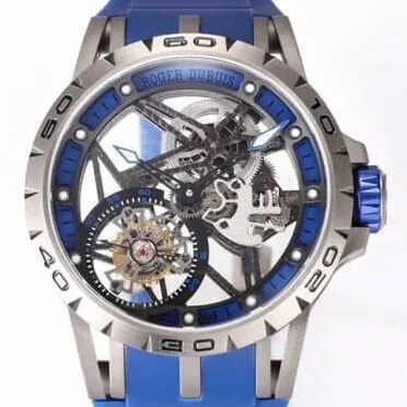 Roger Dubuis Excalibur Spider RDDBEX0479 Tourbillon Titanium Case BBR Factory Effortless 2607