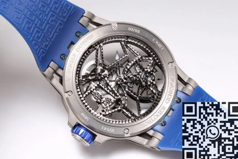 Roger Dubuis Excalibur Spider RDDBEX0479 Tourbillon Titanium Case BBR Factory Effortless 2607