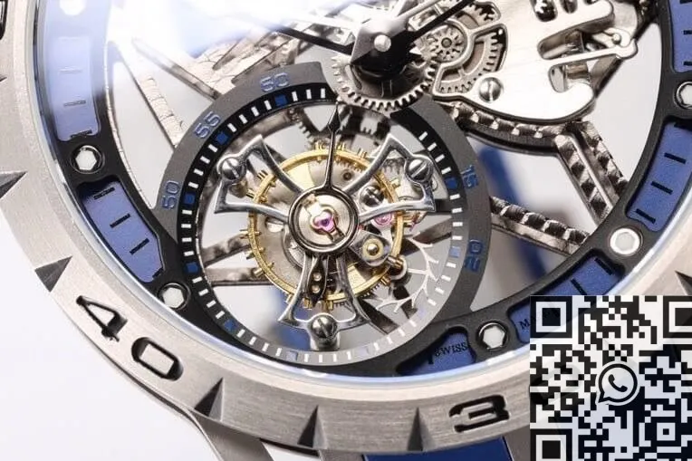 Roger Dubuis Excalibur Spider RDDBEX0479 Tourbillon Titanium Case BBR Factory Effortless 2607