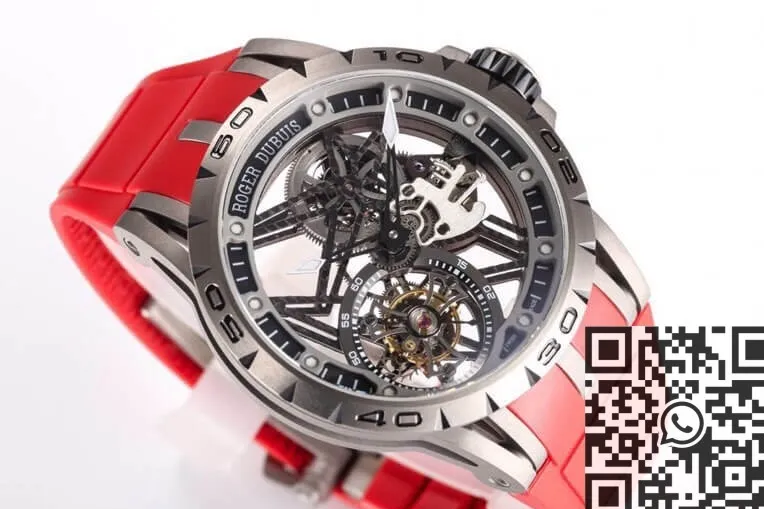 Timeless Roger Dubuis Excalibur Spider RDDBEX0479 Tourbillon Watch BBR Factory 2609