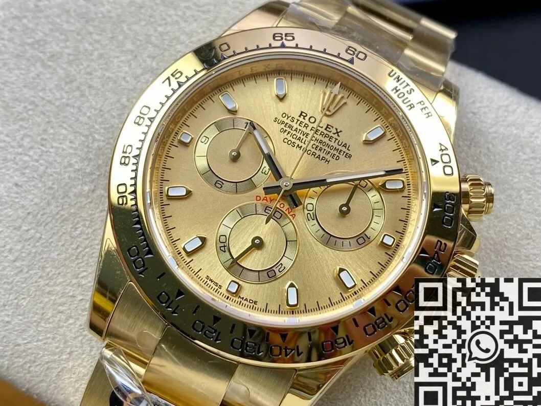 Rolex BT Factory Cosmograph Daytona M116508-0003 Gold Watches Flexible 1901