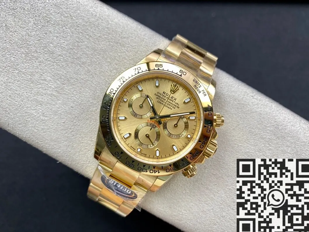 Rolex BT Factory Cosmograph Daytona M116508-0003 Gold Watches Flexible 1901