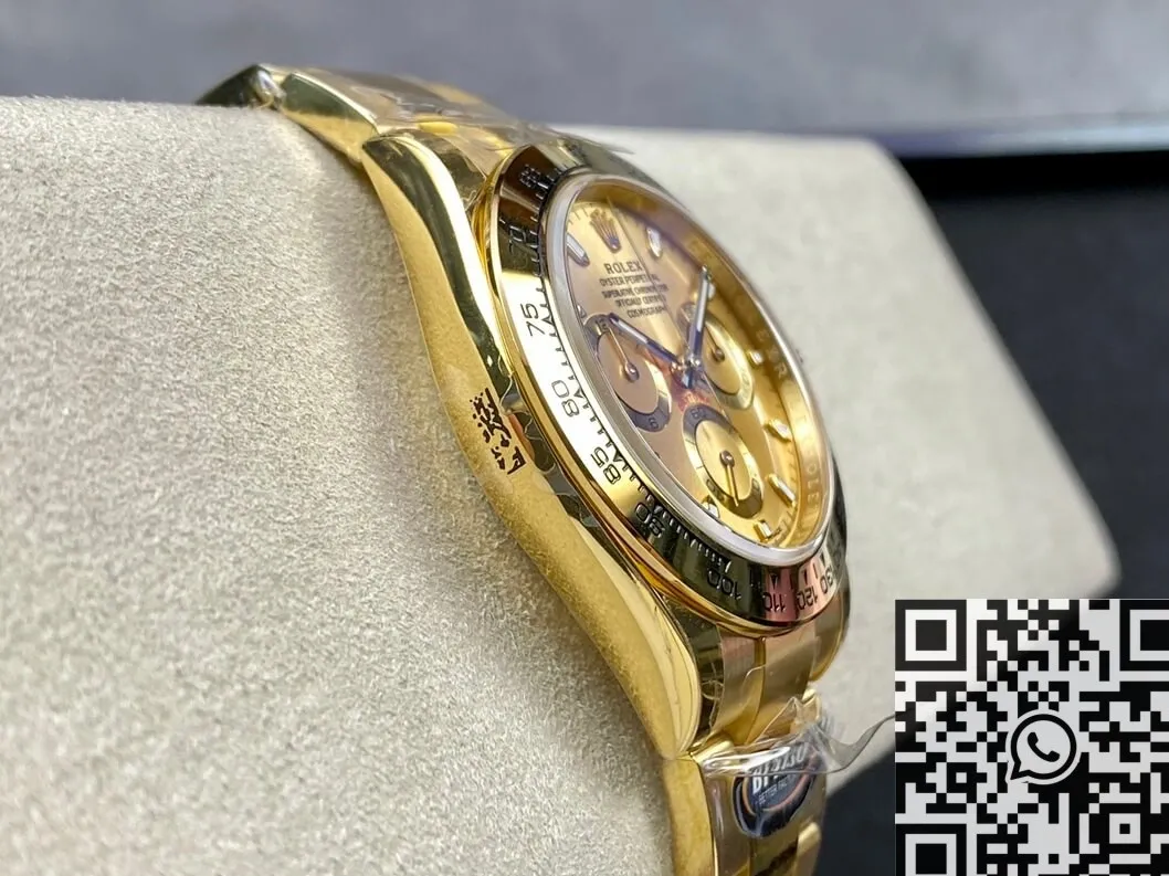 Rolex BT Factory Cosmograph Daytona M116508-0003 Gold Watches Flexible 1901