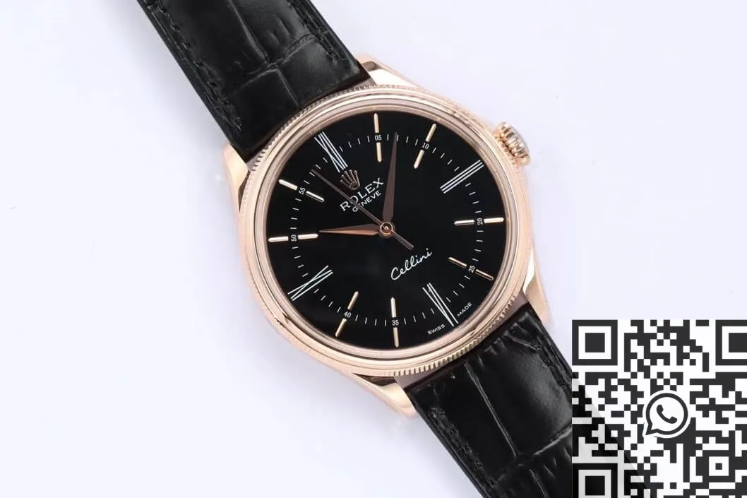 Rolex Cellini M50505-0009 Black Dial Watch EW Factory Effortless 2741