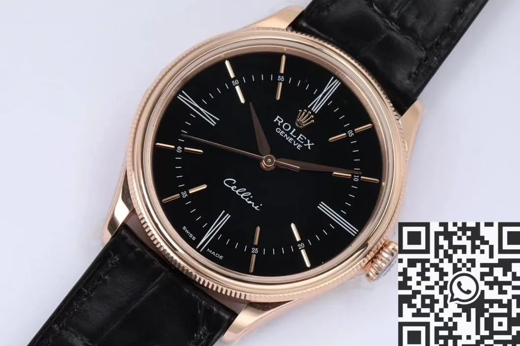 Rolex Cellini M50505-0009 Black Dial Watch EW Factory Effortless 2741