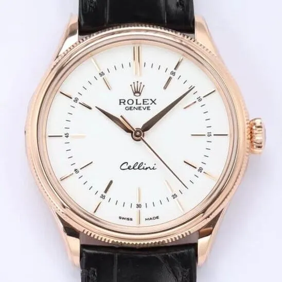 Rolex Cellini M50505-0021 White Dial Watch EW Factory HighPerformance 2743