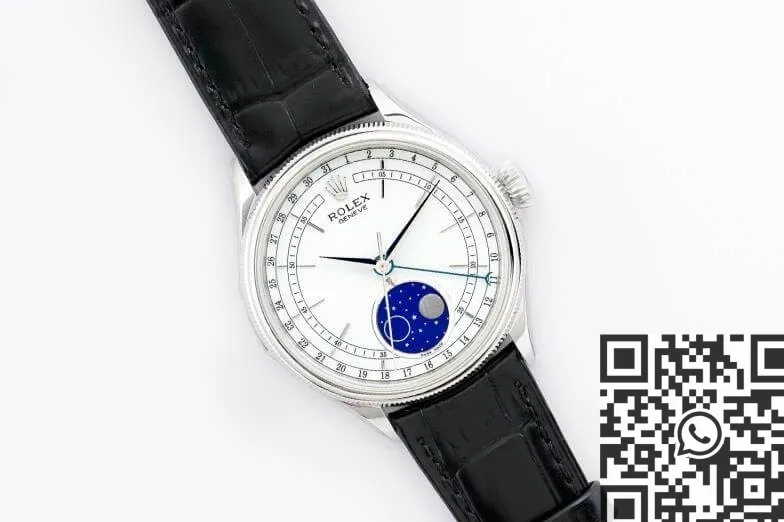ZeroBulk Rolex Cellini Moonphase M50535-0002 White Dial Watch EW Factory 2752