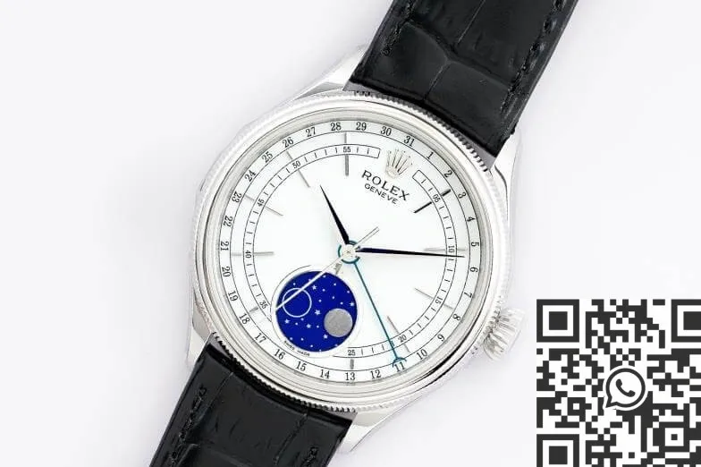 ZeroBulk Rolex Cellini Moonphase M50535-0002 White Dial Watch EW Factory 2752